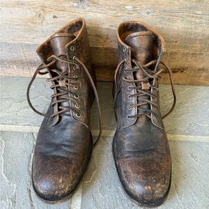 Frye Distressed Tyler Plain Toe Boot (Men)